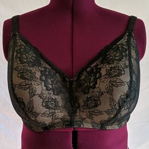 NWOT Cacique MASTECTOMY bra 44DDD no wire lined